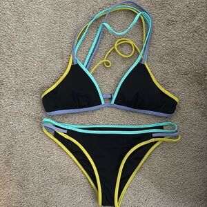 Multi colored VS bathing suit